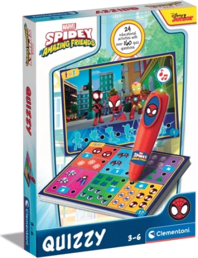 Interaktivní kvíz MARVEL Spidey Disney Junior od Clementoni