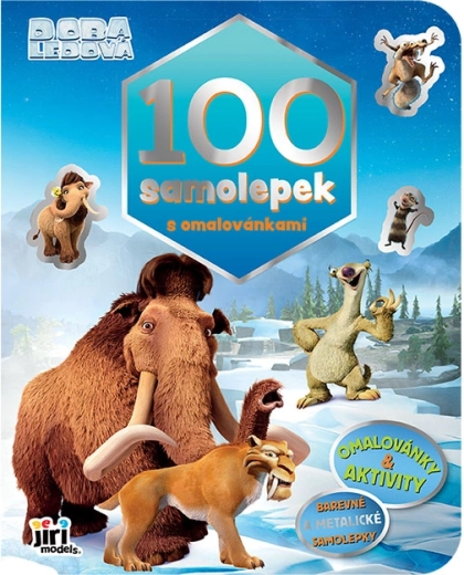 Doba ledová – omalovánky se 100 samolepkami