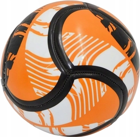Fotbalový míč R.2 oranžovo-černý