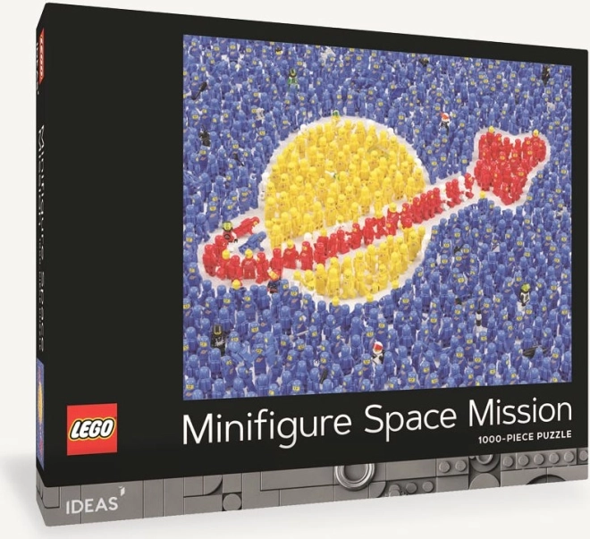 Puzzle LEGO minifigurka vesmírná mise 1000 dílků od Chronicle Books