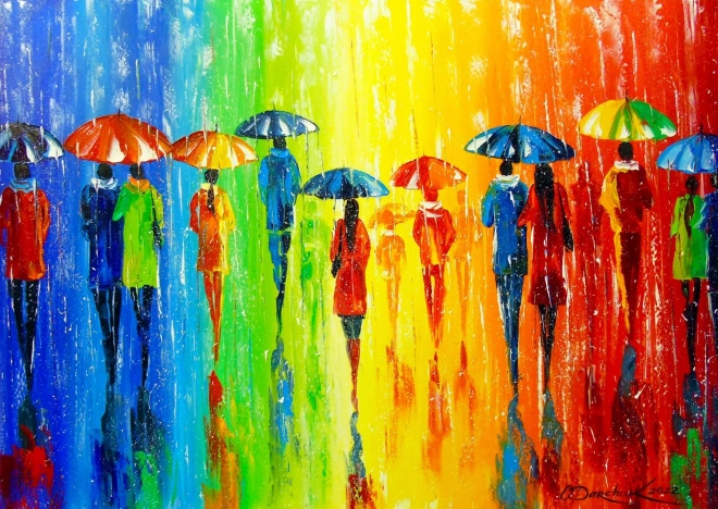 Enjoy puzzle když prší – 1000 dílků