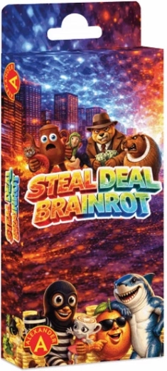 Steal Deal Brainrot rodinná kapesní karetní hra