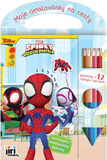Moje omalovánky na cesty Spidey