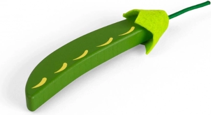 Bigjigs Toys dřevěný hrášek, 2 ks