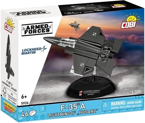 Cobi Armed Forces model letounu Lockheed Martin F-35A Lightning II Husarz