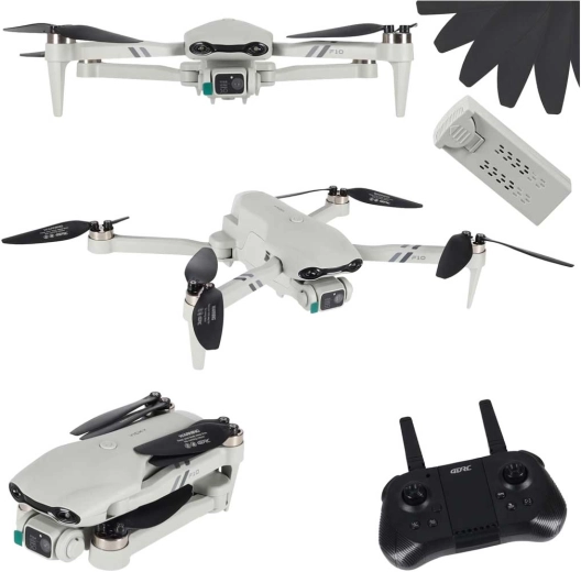 4DRC skládací rc dron s wifi fpv kamerou a bezkartáčovým motorem