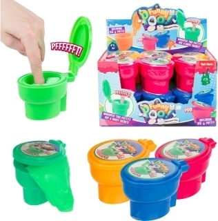 Prdící sliz v mini záchodu 95 g