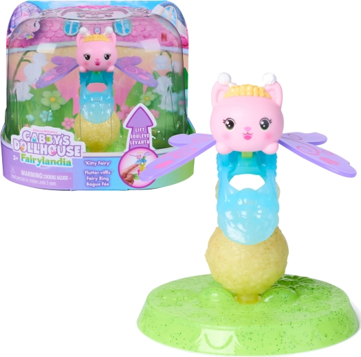 Spin Master Gabby’s Dollhouse Fairylandia prstýnek s figurkou Kitty Fairy