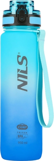 Tritanová láhev na vodu NILS Camp 950 ml modrá