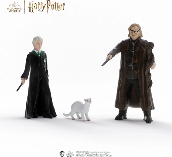 Harry Potter – Pošuk Moody a Draco Malfoy s fretkou figurky