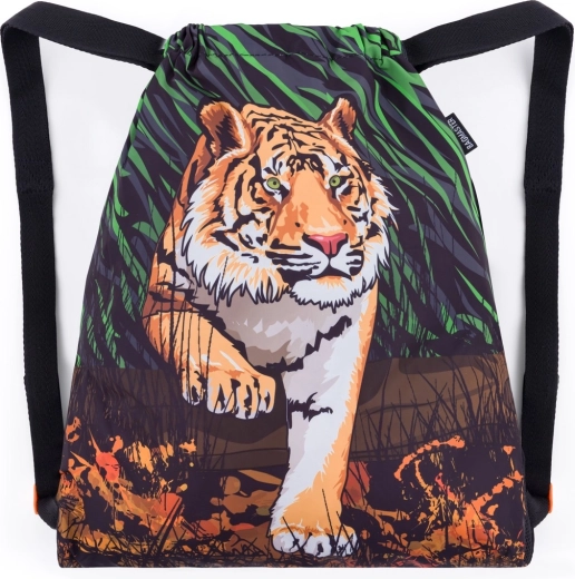 Bagmaster školní sáček na přezůvky a tělocvik beta 24 b tygr