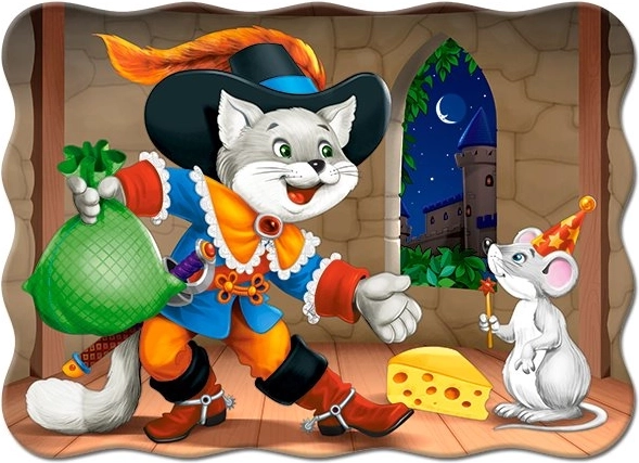 Puzzle 30 dílků – záchrana koťátka – Puzzle