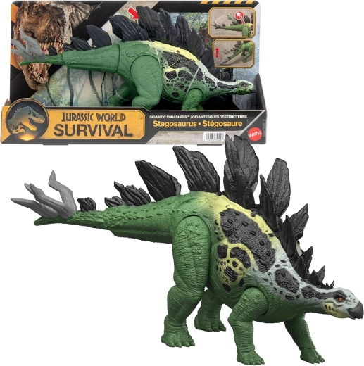 Jurassic world stegosaurus – gigantický útok
