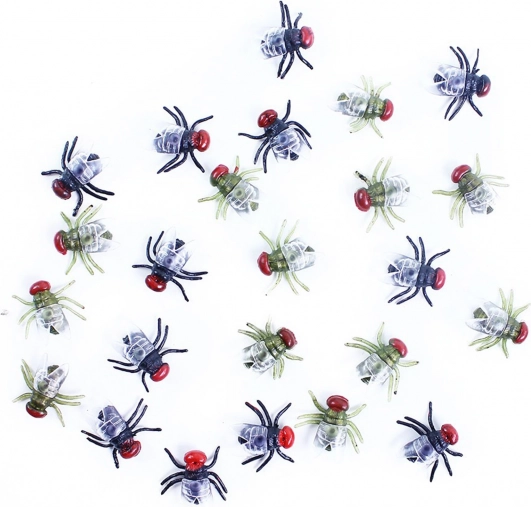 Halloween dekorace mouchy