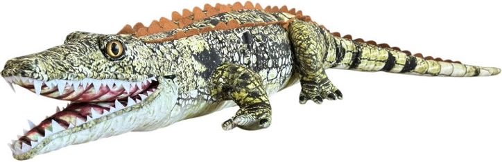 Plyšový krokodýl šedý 90 cm