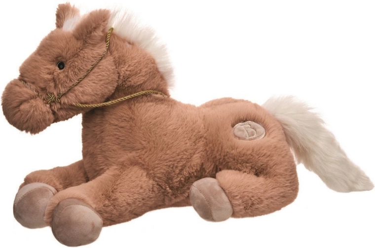 Plyšový koník Nico hnědý 30 cm