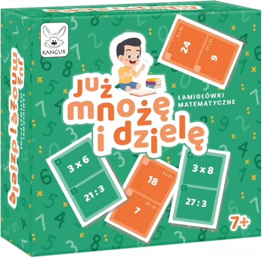 Už násobím a dělím – matematické hlavolamy pro děti