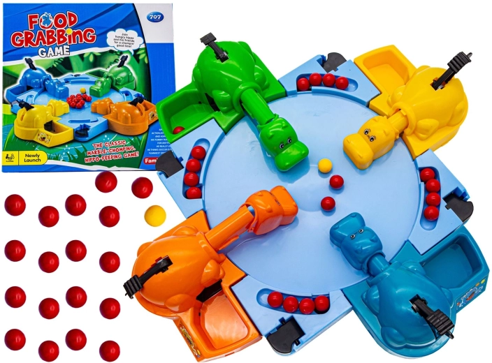 Hra Głodne Hipcie (Hungry Hippo) - 1 kus