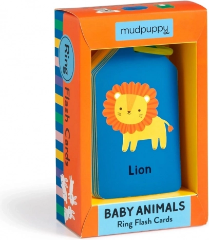 Mudpuppy karty na kroužku – mláďata zvířat, 26 ks