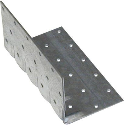 Úhelník pro tesařské spoje 100×80×80 mm, ocel 2,0 mm