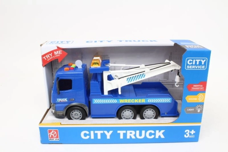 Truck holovník s světelnými a zvukovými efekty v krabici