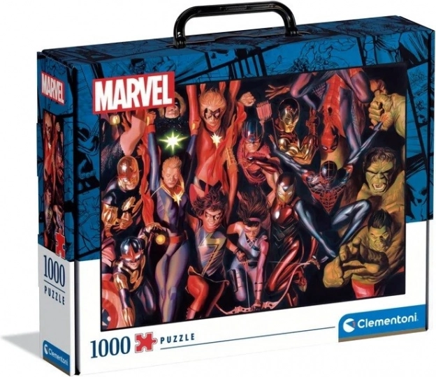 Puzzle v kufříku Avengers 1000 dílků