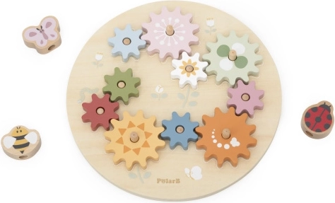 Dřevěná montessori ozubená kola Viga PolarB