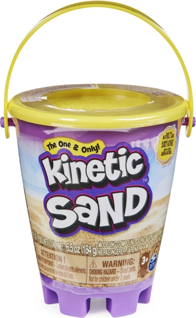 Kinetic Sand – malé kyblíkové balení plážového písku 0,18 kg