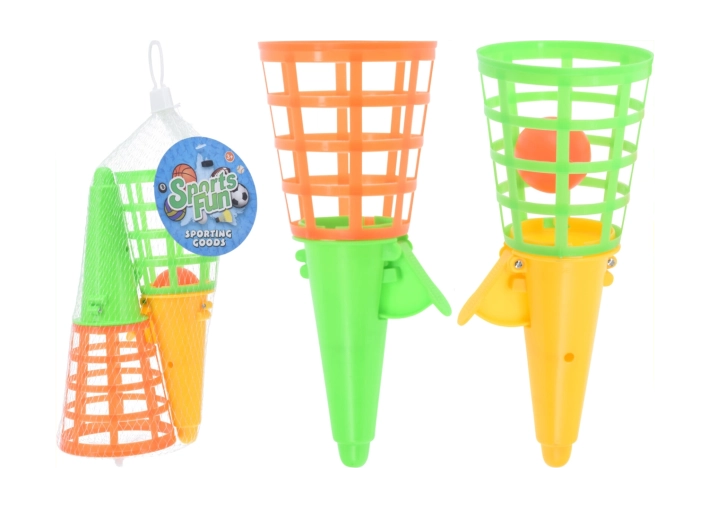 Venkovní hra Házej a chyť – sada pro dva