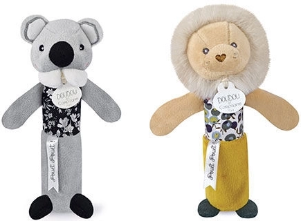 Doudou pískací chrastítko koala 17 cm