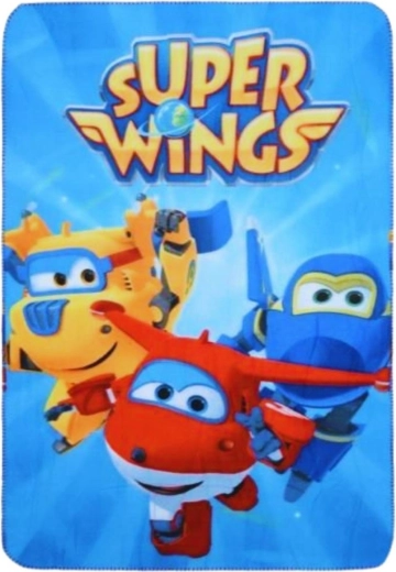 Flísová deka Super Wings