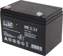 Dobíjecí baterie megaBAT 24V 5Ah pro dětská elektrická vozidla