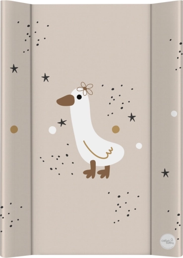 Ceba Baby přebalovací podložka s pevnou deskou Basic star duck 50 × 70 cm
