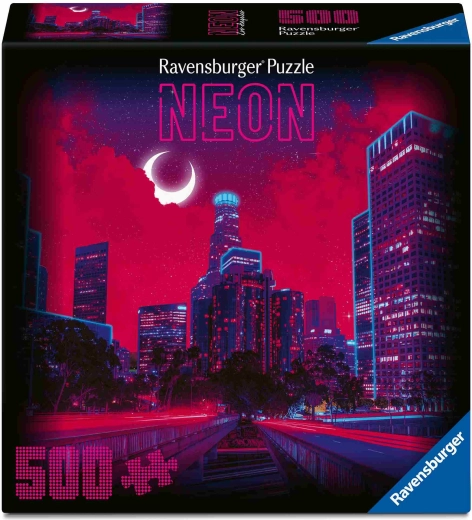 Ravensburger neonová kolekce Las Vegas – puzzle 500 dílků