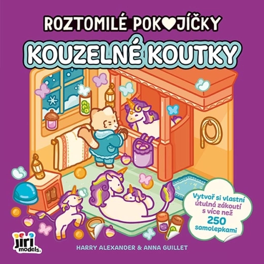 Samolepková knížka Kouzelné koutky