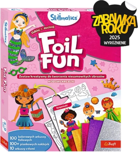Trefl Skillmatics Foil Fun módní kreace