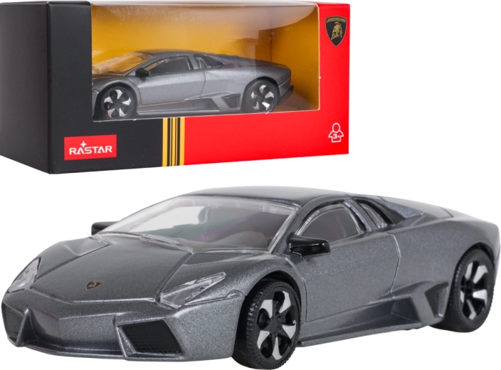 Kovový model Lamborghini Reventón RASTAR v měřítku 1:43, šedý