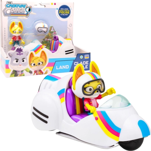 Zvířecí záhady: figurka Kit Casey a terénní motocykl The Creature Cases - 1 kus