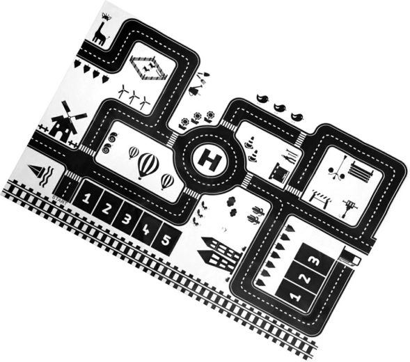 Voděodolná hrací podložka 83x57 cm