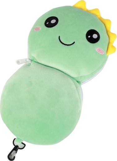 Cestovní polštářek s maskou Dino