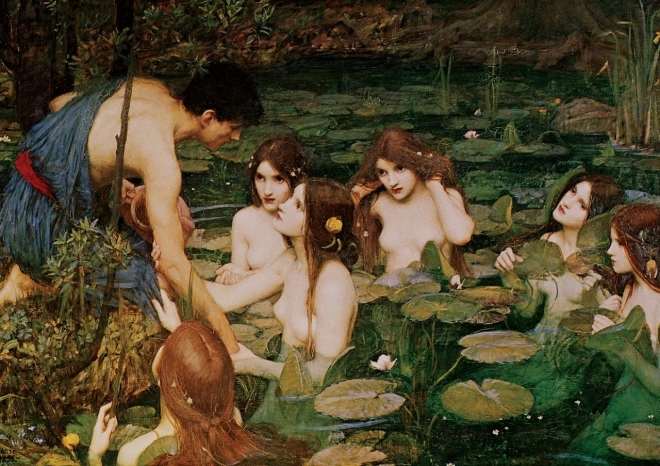 Puzzle ART PUZZLE Museum Series – Hylas a nymfy, 1500 dílků
