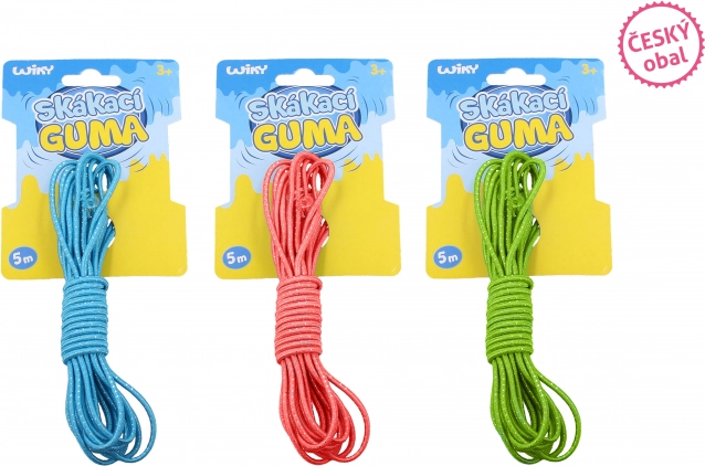 Skákací guma 5 m s českým obalem