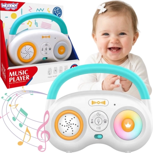 Woopie Baby interaktivní hudební přehrávač pro děti