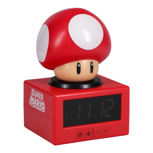 Budík houba Super Mario