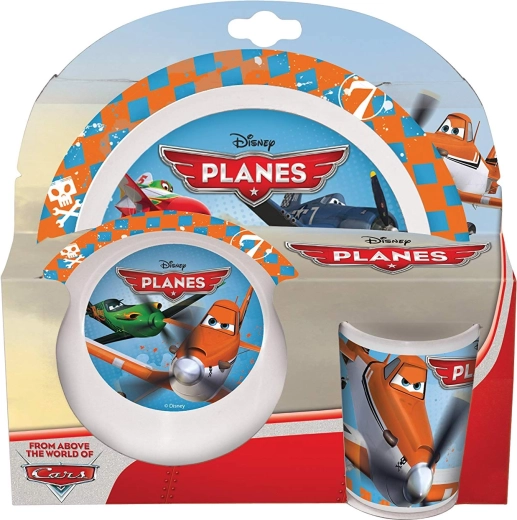Disney Planes třídílná melaminová sada