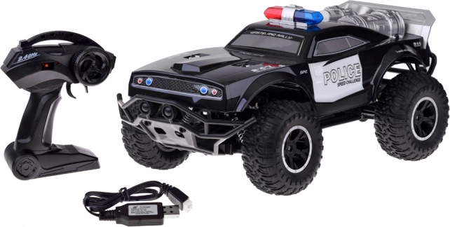 Zdalně řízený monster truck Policie