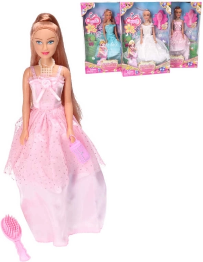 Panenka Defa Lucy princezna v plesových šatech s doplňky 29 cm - 1 kus