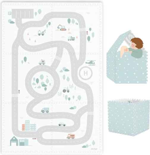 Play&Go tiloo eevaa hrací podložka a domeček road