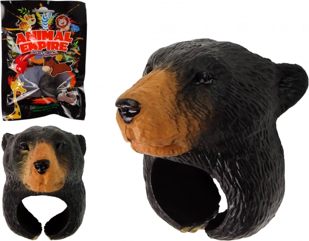 Edukativní prsten s hlavou medvěda pro děti