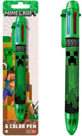 Šestibarevná propiska Minecraft